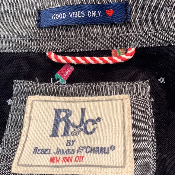 RJ&C Snacks Long Sleeve Button Down Shirt - Picture 5 of 6